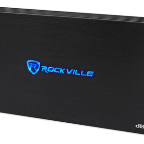 Rockville dB16 8000 Watt Peak/2000w RMS Mono 2 Ohm Amplifier Car Audio Amp