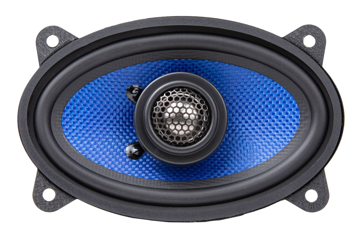 Hifonics HCC46CX 4x6" Front Speaker Replacement Kit Fits 87-95 Jeep Wrangler YJ