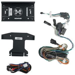 Memphis MXAHD14KIT Amp Bracket for 2014/15+ Up Harley Davidson Road/Street Glide