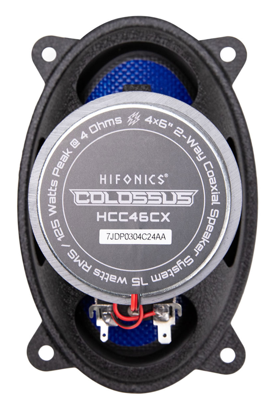 Pair Hifonics HCC46CX 4x6" 75 Watt 2-Way Coaxial Car Stereo Speakers