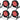 (8) Chauvet DJ SLIMPAR 56 ILS DMX RGB LED Par Wash Up-Lights