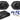 Pair Memphis Audio PRX57 5x7" Car Speakers w/Pivot Tweeters+Amplifier+Amp Kit