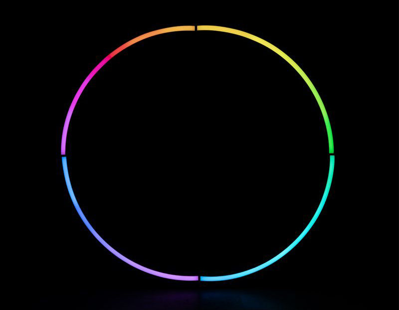 American DJ ADJ Pixie Curve 60 Tri-Color RGB 90° Curved LED Light Strip