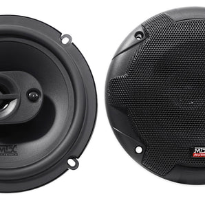 MTX 6.5" Speaker Replacement Kit+4-Ch Amp For 1993-2007 Subaru Impreza