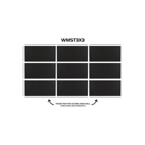 American DJ WMST3X3 Frame Trim Kit for 3x3 WMS Series Video Wall