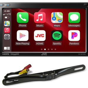 JVC KW-M875BW 6.8" Car Monitor Wireless CarPlay/Android Stereo w/HDMI+Backup Cam