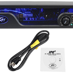 Peavey IPR2 2000 Lightweight Class D Professional Power Amplifier 1,800 Watt Amp