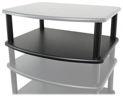 FLX Black 4-Shelf + FLX Black Add-On Shelf Bundle