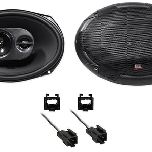 6x9" MTX Front Factory Speaker Replacement Kit For 1996-2006 Chrysler Sebring