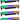 (4) American DJ Ultra LB18 18 x10W RF RGBAL Color Mixing LED DMX Wash Bar Lights