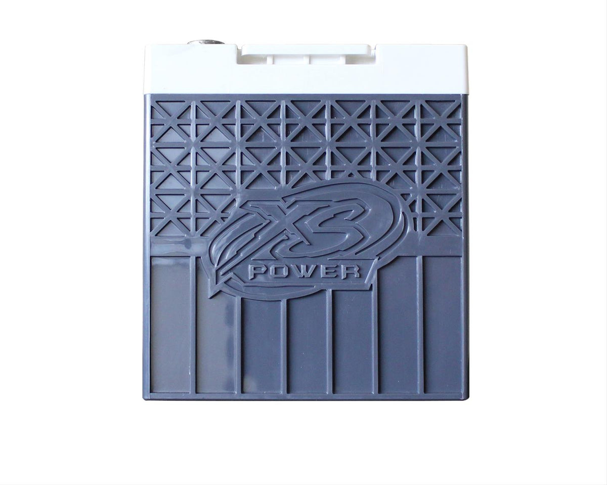 XS Power S1600 16V Lightweight AGM Battery with 3/8" Stud Terminal, Max 2000Amps