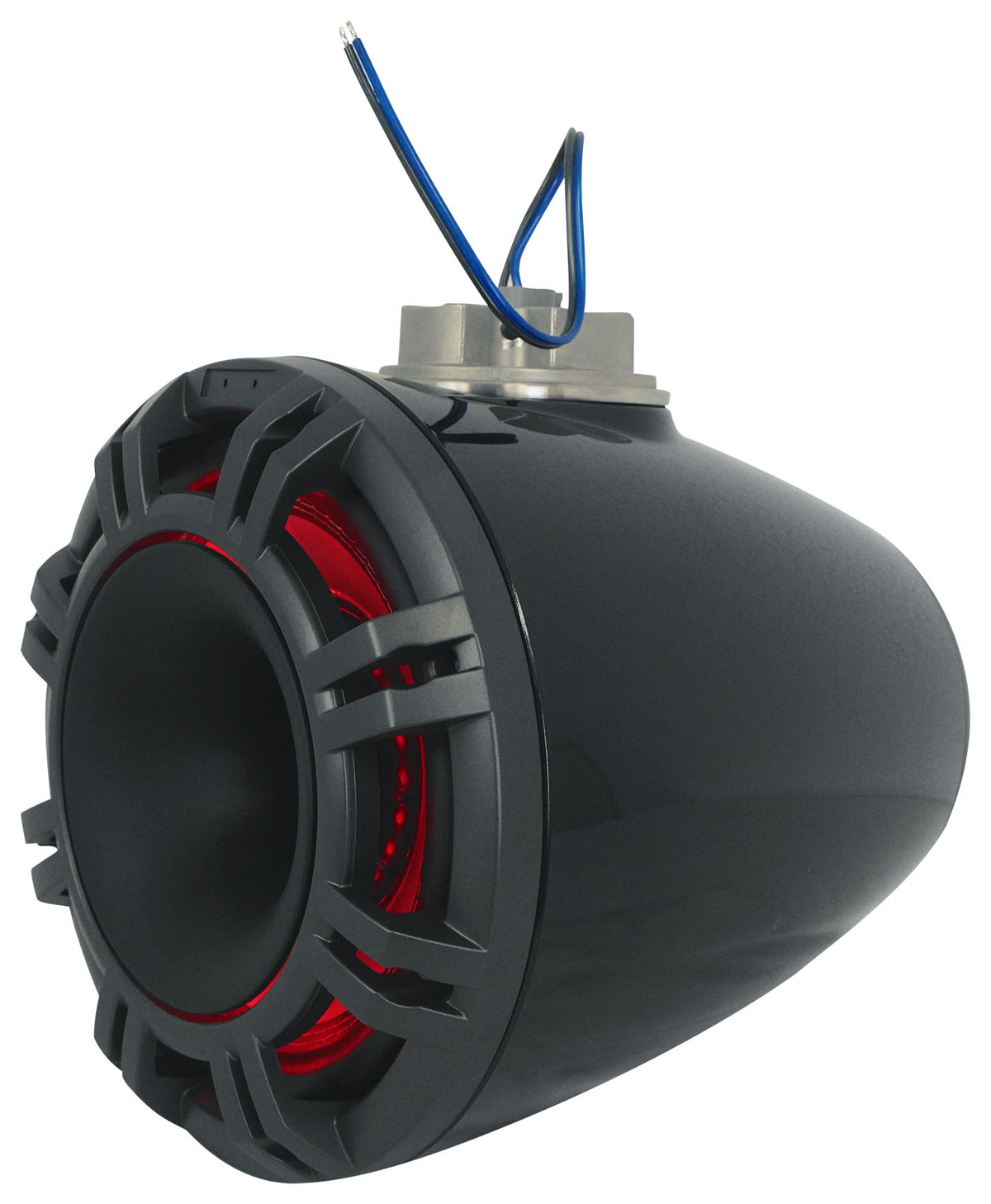 Pair KICKER 47KMFC9 9" Marine Boat Horn Loaded Flat Mount Tower Speakers KMFC9
