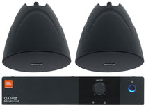 CSA140Z 70V Amplifier + (2) PEN-525T Black Pendant Speakers