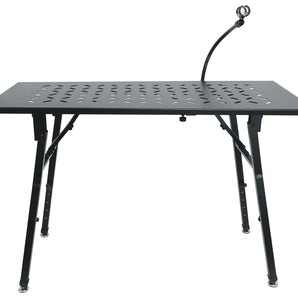 Rockville PKS38 Platform-Style Keyboard/DJ Stand+Tabletop+Gooseneck Mic Stand