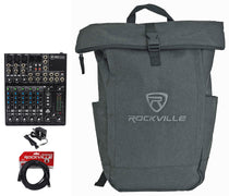 802VLZ4 8-Channel Mixer, Backpack & 20' XLR Cable