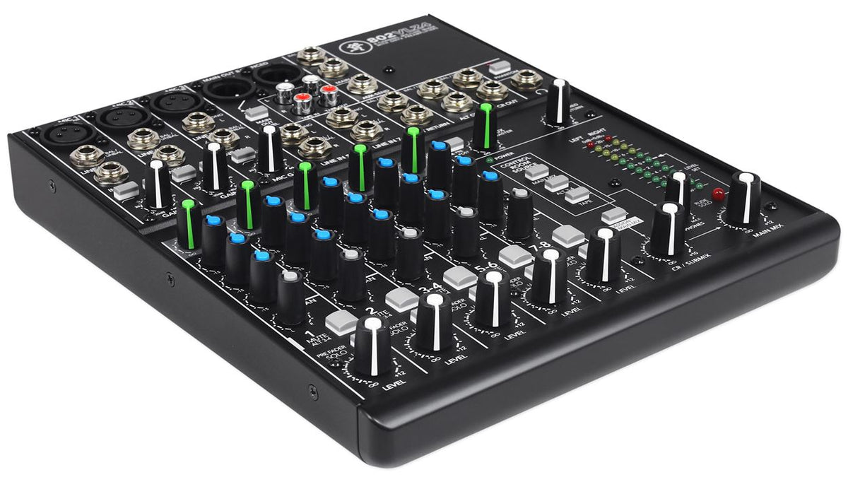 802VLZ4 8-Channel Mixer, Backpack & 20' XLR Cable