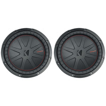 (2) 48CWR124 COMPR12 2000 Watt 12" Car Audio Subwoofers Subs CWR12-4