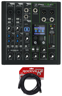 ProFX6v3+ 6-Channel Mixer w/Enhanced FX/USB/Bluetooth + XLR Cable