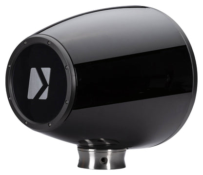 (2) KICKER 47KMFC11 11" Marine Boat Horn Loaded Flat Mount Tower Speakers KMFC11