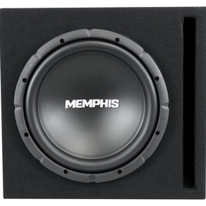 Memphis Audio SRXE112VP 12" 500w SRX Car Subwoofer Enclosure+Amplifier Package