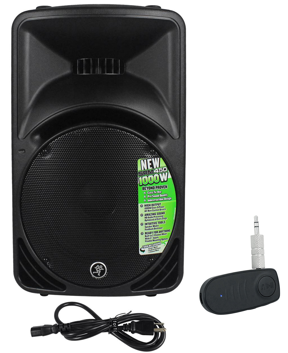 SRM450V3 1000W 12" Powered Active PA Speaker With DSP & Bluetooth