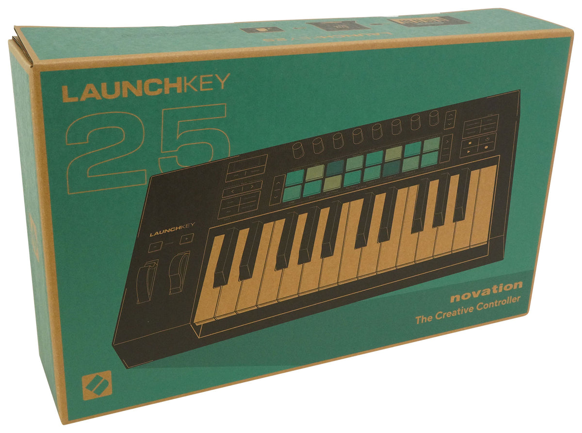 Launchkey 25 MK4 Keyboard Controller + AIR-BENCH Keyboard Bench