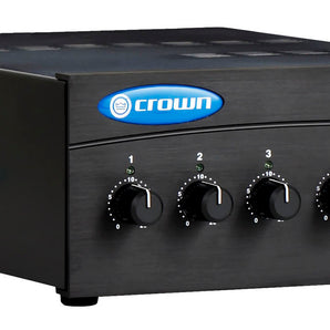 Crown 160MA Commercial/Restaurant 4 Input 60 Watt 70V Volt 8 Ohm Mixer Amplifier