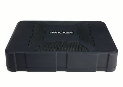 Kicker 51HS8 8" Hideaway Under-Seat Powered Car Audio Subwoofer Compact Sub HS8