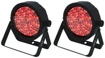(2) SlimPAR 56 ILS Par Wash Up-Lights