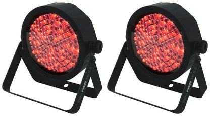 (2) SlimPAR 56 ILS Par Wash Up-Lights