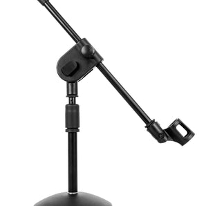 2) Rockville 5.25" 250w Powered Studio Monitors+Mic+Headphones+Stand+Shield+Pads
