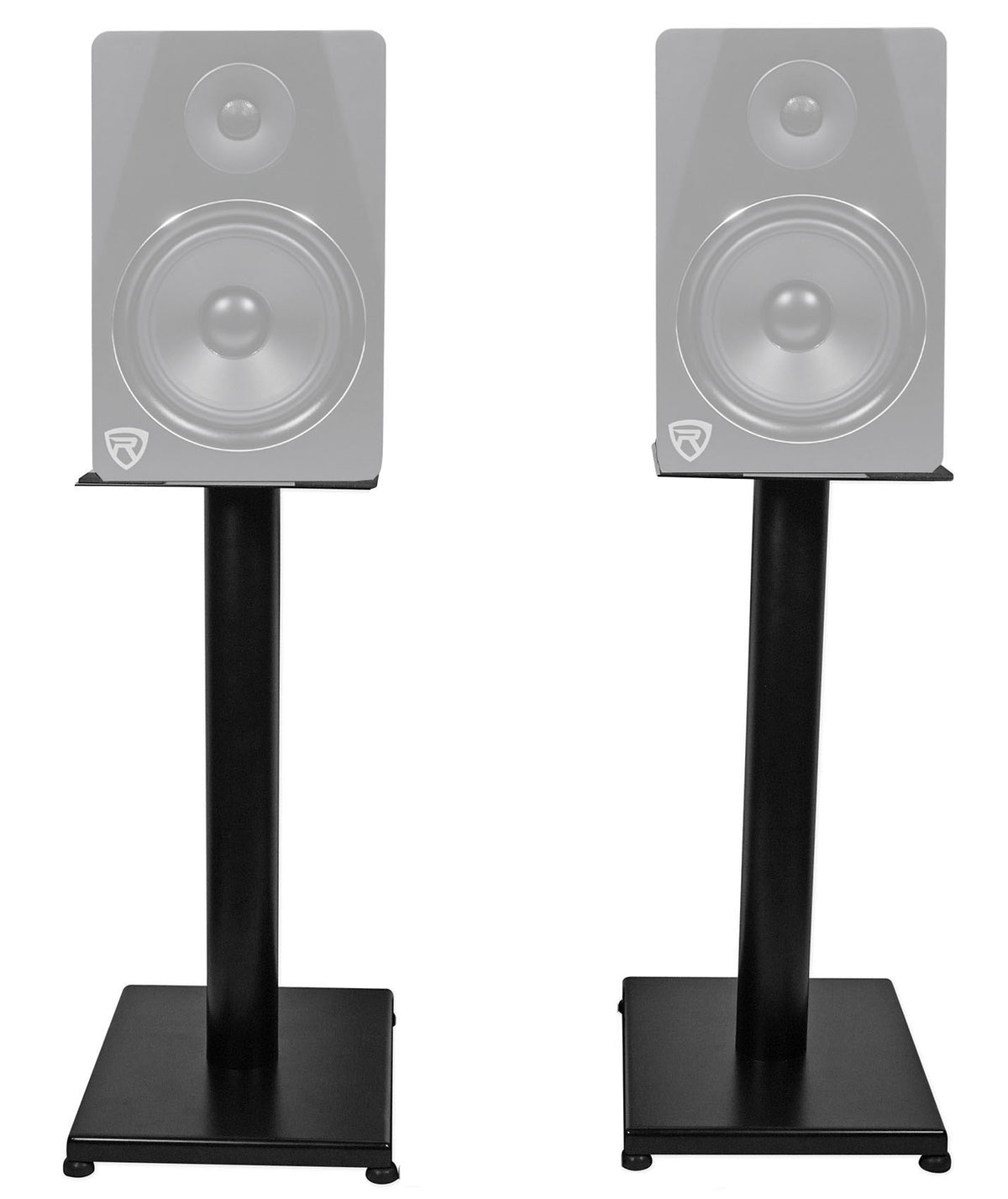 (2) HD5 5" Powered Bluetooth Bookshelf Speakers w/21" Stands