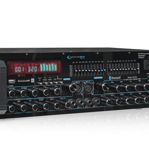 Technical Pro MM2000BT Powered Bluetooth Microphone Mixer Amplifier Amp SD, USB