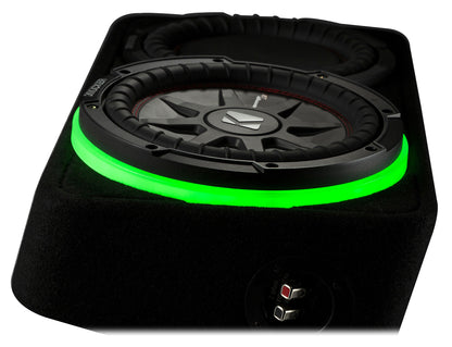 KICKER 47KLSR12 KLSR 12" Weather Proof LED Speaker/Subwoofer Ring Light KLSR12