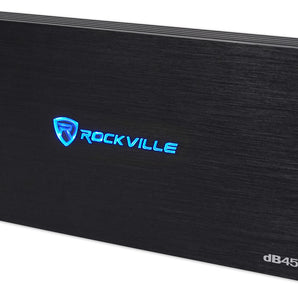 Rockville dB45 3200w/800 Watt RMS 4 Channel Amplifier Car Stereo Amp, Loud!!