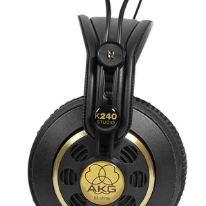 AKG K240 Studio Over-Ear Semi-Open Recording Mixing Monitoring Headphones