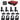 Podcasting Podcast Bundle w/ (4) Audio Technica Mics+Headphones+Weighted Stands