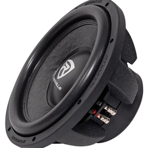Rockville W12K6D2 V2 12" 2400w DVC 2-ohm Car Subwoofer+Sealed Sub Box Enclosure