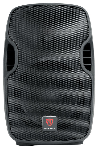 BPA10 10" Powered Active 400 Watt DJ PA Speaker w/Bluetooth + Slip Cover