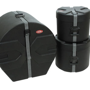 SKB 1SKB-DRP1 Package 1 w/ D1822 D1012 D1214 Drum Case + Free Fender Earbuds