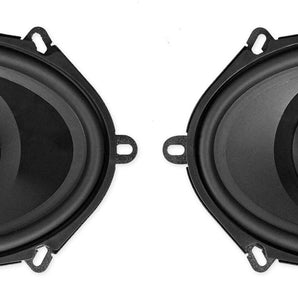 (2) Memphis Audio PRX57 5x7" or 6x8" 80w Car Speakers w/Pivot Tweeters 5x7/5"x7"