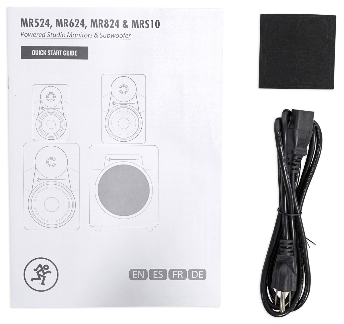 Mackie MR524 5” 50 Watt Powered Active Studio Monitor Class A/B Bi-Amped Speaker