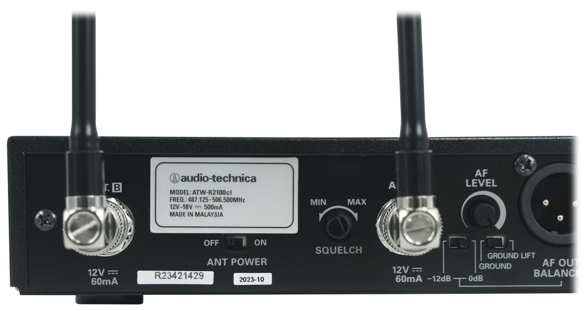 Audio Technica ATW-2120CI Wireless Handheld Microphone System - I Band ATW-2120C