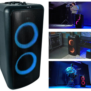 Rockville ELITE PARTY 65 Bluetooth Party Speaker Extremely Loud with Karaoke Effects