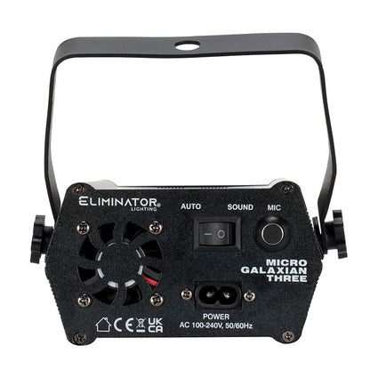 Eliminator Lighting ADJ Micro Galaxian Three Green/Red Laser Beam Light+Remote