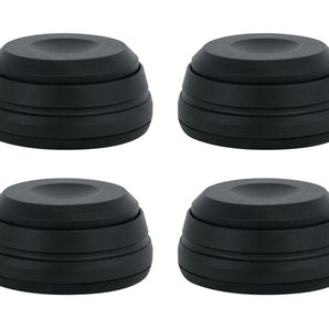 (8) Rockville ISOPAD Aluminum/Silicone Isolation Pad Feet For Speakers/Monitors