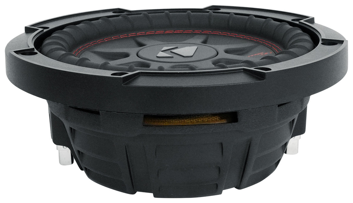 48CWRT82 CompRT8 600W Shallow Slim 8-Inch Subwoofers, DVC 2-Ohm (Pair)