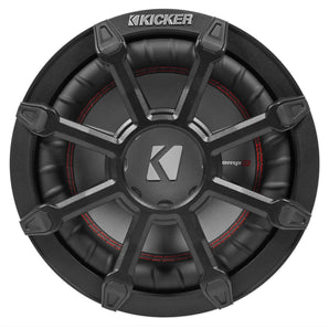 KICKER 46CWTB84 8" 600w Marine Loaded Subwoofer Enclosure+Passive Radiator TB8