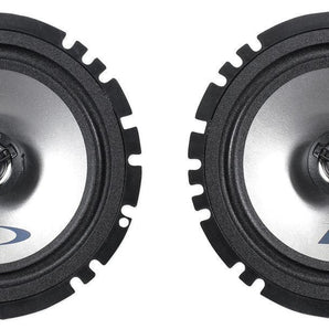 Alpine 6.5" SXE Coaxial+Component Car Audio Speakers+4 Channel Amplifier+Amp Kit