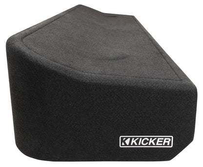 Kicker 51KFDL7T102 Dual 10" Subwoofers+Sub Enclosure fits 2009+ Ford F-150 Crew